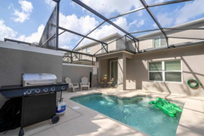 Free Waterpark 5Bd Close to Disney Private Pool 2497